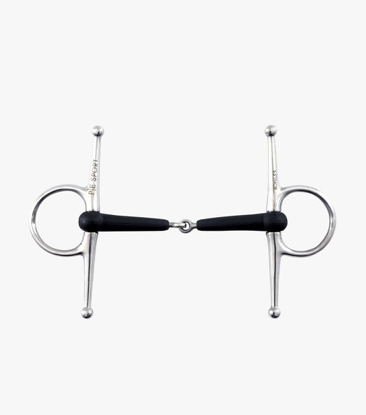 Premier Equine Rubber Full Cheek Snaffle