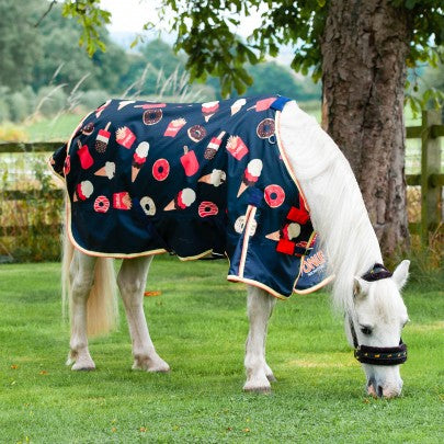 Gallop Ponie 50g Ice-Cream Doughnuts Turnout Out Rug