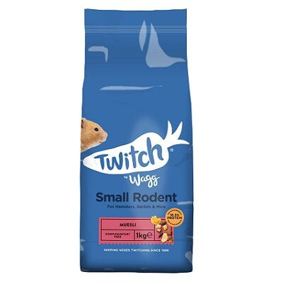 Twitch by Wagg Small Rodent Muesli 1kg
