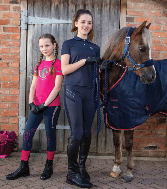 Premier Equine Relly Kids Gel Knee Patch Breeches