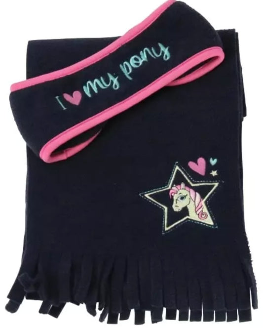 I Love My Pony Collection Head Band and Scarf Set by Little Rider