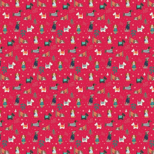 Dogs in Jumpers Christmas Wrap Set